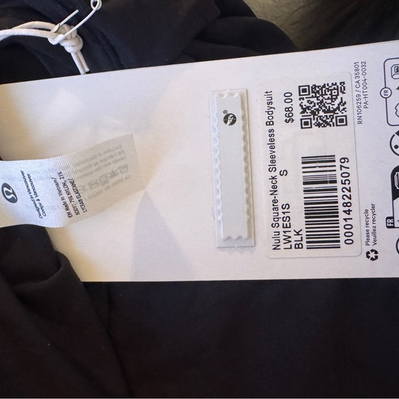 Wundermost Ultra-Soft Nulu Square-Neck Sleeveless Bodysuit Size Small - Picture 7 of 8